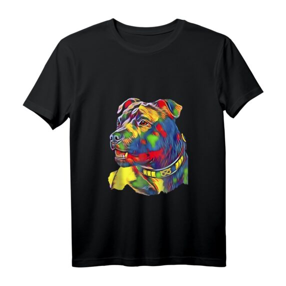 Aquarellkunst Staffordshire Bullterrier Tank Top  Lustige Hundemama Kleidung, Retro Vintage Hundebekleidung für Hundeliebhaber & Staffordshire Terrier Fans