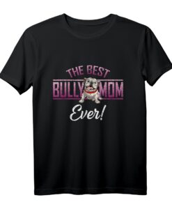Beste Englische Bulldogge Hunde Mama Bully Mom Geschenkidee T-Shirt - Perfektes Geschenk für Bulldoggen-Fans, Hundebesitzer & Tierliebhaber