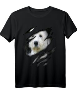 Bobtail in mir T-Shirt - Lustiges Hundedesign als Geschenk für Geburtstag, Weihnachten & alle Anlässe