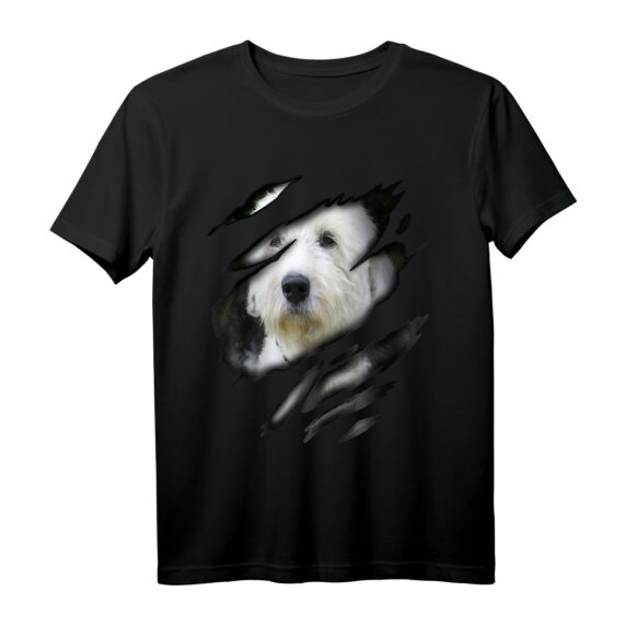 Bobtail in mir T-Shirt - Lustiges Hundedesign als Geschenk für Geburtstag, Weihnachten & alle Anlässe