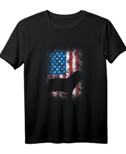 Bulldogge Amerika USA Fahne - Patriotisches Hunde T-Shirt für Bulldoggenliebhaber & Hundebesitzer, ideales Geschenk zum Vatertag, Geburtstag & Weihnachten