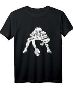 Cooles American Football Running Retro Linien Sport T-Shirt für Fans und aktive Spieler  Perfekt für Spiele, Playoffs und Team-Events
