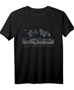 Deutsch Drahthaar Jagdhund T-Shirt - Perfektes Geschenk für Hundeliebhaber, Jäger und Hundetrainer