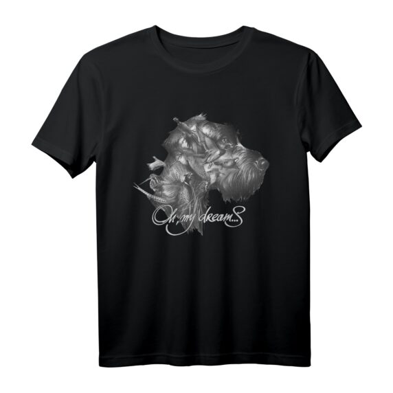 Deutsch Drahthaar T-Shirt - Geschenk für Hundeliebhaber, Trainer, Jäger und Besitzer des Deutschen Drahthaar mit Hundemotiv