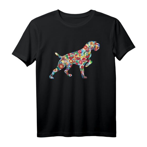 Deutsch Drahthaar T-Shirt  Perfektes Geschenk für Hundeliebhaber, Jäger & Hundebesitzer