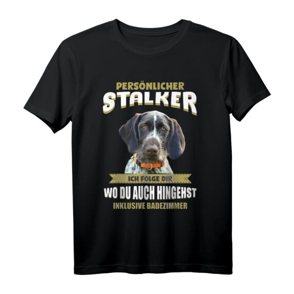 Deutsch Drahthaar Tshirt - Stolzes Hundemama Shirt für Liebhaberinnen der Rasse, perfektes Geschenk für Deutsch Drahthaar Besitzerinnen