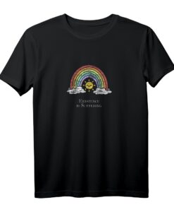 Existence Is Suffering Nihilist Kawaii Grunge Pastel Goth T-Shirt  Vintage Gothic Design für Occult, Satan, Tarot & Alternative Fans