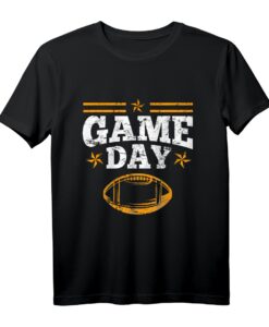 Game Day American Football T-Shirt  Perfektes Geschenk für Football Fans und Spieler zum Geburtstag oder Weihnachten