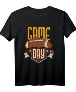 Game Day I Football I American Football T-Shirt  Perfektes Fan- und Spieltags-Outfit für Football-Liebhaber & Geschenke für Fans & Spieler