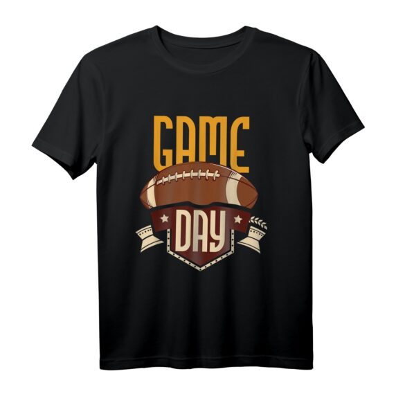 Game Day I Football I American Football T-Shirt  Perfektes Fan- und Spieltags-Outfit für Football-Liebhaber & Geschenke für Fans & Spieler