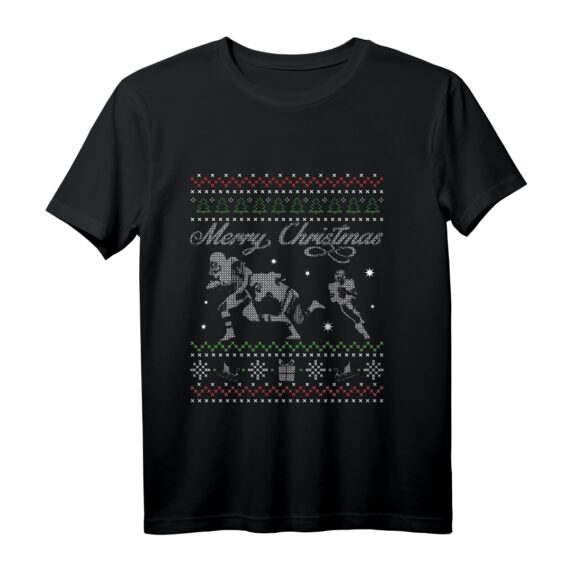 Hässlicher Weihnachts-Pullover für American Football Fans  Langarmshirt für Spieltage, Weihnachten & Feiertagsfeiern