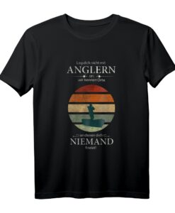 Herren Angler Fischen Angeln Dorfbengel Vintage T-Shirt  Perfektes Geschenk für Fischer, Dorfkinder & Angel-Enthusiasten zum Geburtstag & Vatertag