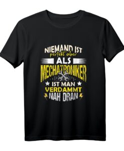 Herren T-Shirt KFZ Mechatroniker mit lustigem Spruch - Perfektes Geschenk für Automechaniker und Mechaniker in Werkstätten