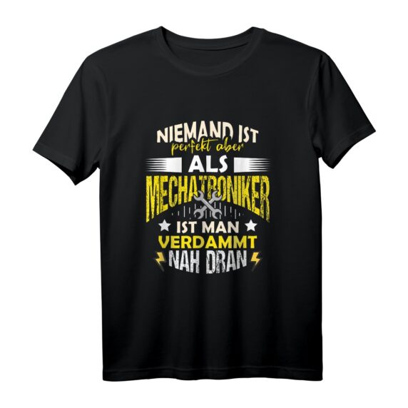 Herren T-Shirt KFZ Mechatroniker mit lustigem Spruch - Perfektes Geschenk für Automechaniker und Mechaniker in Werkstätten