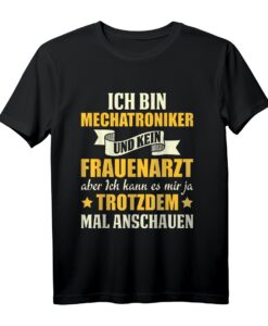 Herren T-Shirt mit zweideutigem Spruch für Kfz-Mechatroniker - Lustiges Geschenk für Mechaniker, Autoschrauber & Automechaniker