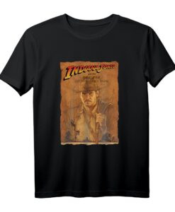 Indiana Jones Raiders of the Lost Ark Poster Art T-Shirt  Official Lucasfilm Merchandise für Kinder, Damen und Herren