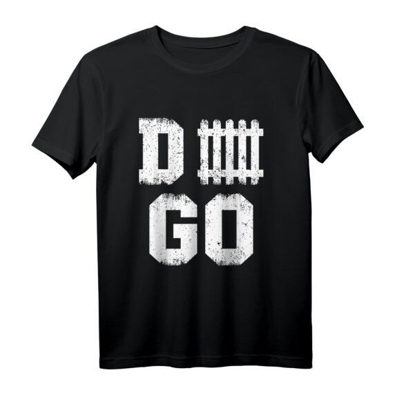 Jeden verdammten Sonntag American Football Defense Go T-Shirt  Perfektes Fan-Outfit für Football-Liebhaber, Geschenkidee für Familie & Freunde