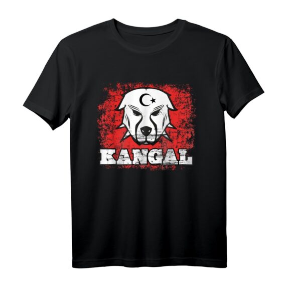 Kangal Anatolian Shepard Hirtenhund T-Shirt mit türkischer Flagge  Perfektes Geschenk für Hundeliebhaber und Kangal Fans