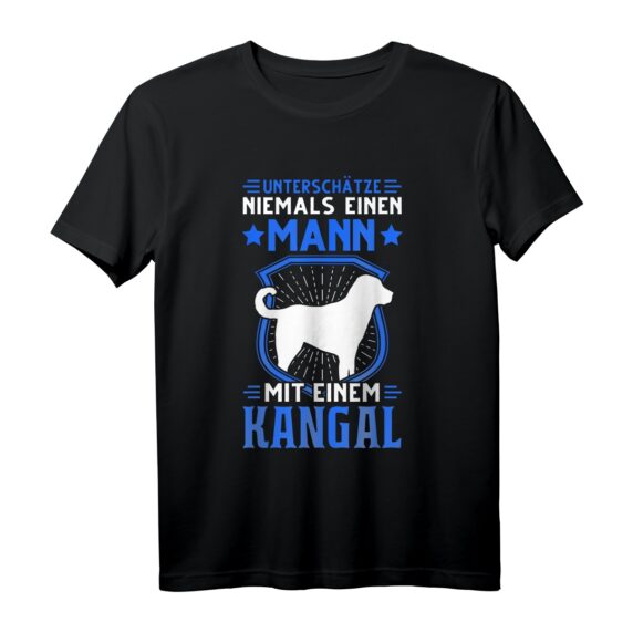 Kangal Mann Anatolischer Hirtenhund T-Shirt  Für Kangal Besitzer, Züchter & Hundeliebhaber, Perfekt für Hundeplatz & Gassi gehen