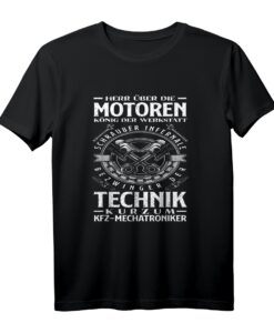 KFZ-Mechatroniker Lustiger Spruch Beruf T-Shirt  Geschenkidee für Azubis, Meister & Schrauber zum Geburtstag & Weihnachten