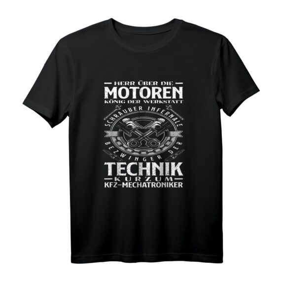 KFZ-Mechatroniker Lustiger Spruch Beruf T-Shirt  Geschenkidee für Azubis, Meister & Schrauber zum Geburtstag & Weihnachten