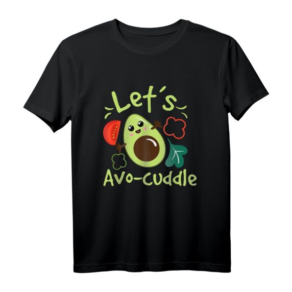 Let's Avo-cuddle - Veganes Guacamole T-Shirt für Avocado- und Gemüse-Liebhaber, perfekt als mexikanisches Geschenk zum Geburtstag oder Cinco De Mayo