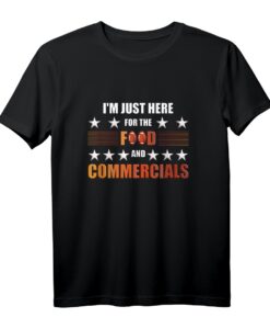 Lustiges American Football Food Commercials T-Shirt  Perfekt für Football Fans, Sundays, Finale & Geburtstage