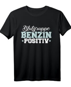 Lustiges Autos Blutgruppe Benzin Positiv KFZ Mechaniker T-Shirt  Perfektes Geschenk für Automechaniker, Schrauber & Kfz-Profis zu Geburtstag & Weihnachten