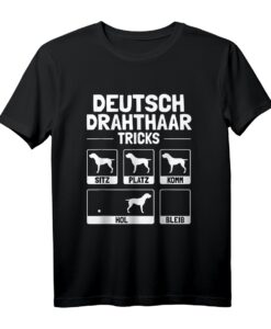 Lustiges Deutsch Drahthaar T-Shirt für Hundehalter  Witziges Geschenk für Hundeliebhaber, Hundeschule & Hundetraining