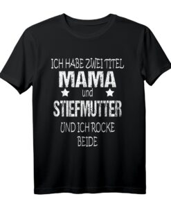 Lustiges Familien Weihnachtsgeschenk Advent Shirt für Mama, Stiefmutter & die ganze Familie - Perfektes Geschenk für Weihnachten, Geburtstag & Advent