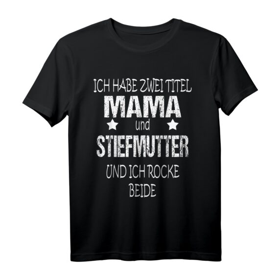 Lustiges Familien Weihnachtsgeschenk Advent Shirt für Mama, Stiefmutter & die ganze Familie - Perfektes Geschenk für Weihnachten, Geburtstag & Advent