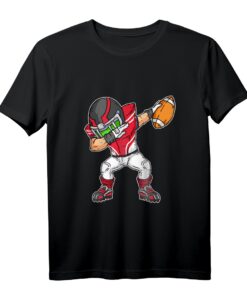 Lustiges Football Dabbing Jungen Geschenkidee - Dab Football T-Shirt für Fans, Spieler & Geburtstagspartys