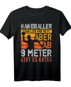 Lustiges Handball T-Shirt mit Spruch für Handballer, Fans & Trainer - Perfektes Geschenk für Handballfans und Spieler