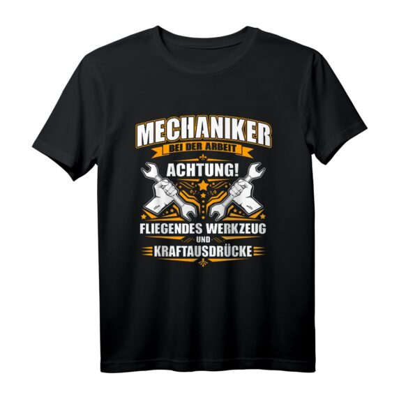 Lustiges Kfz-Mechaniker T-Shirt - Für Handwerker, Autobastler & Werkstatt-Profis als Geschenk zu Weihnachten oder Geburtstag
