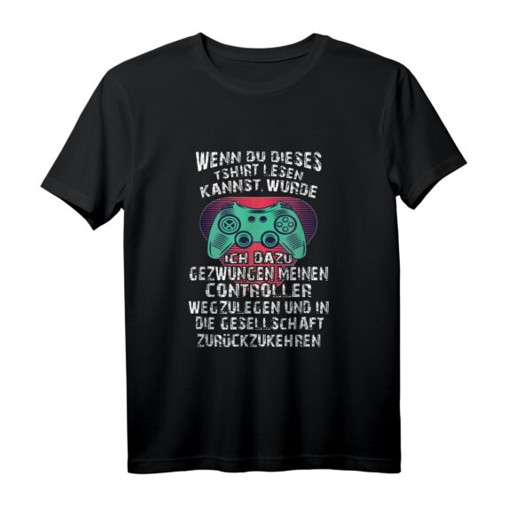 Lustiges Weihnachts Geschenk T-Shirt für Gamer & Nerds - Witziges Zocker Spruchshirt für Freunde, Familie & Partner