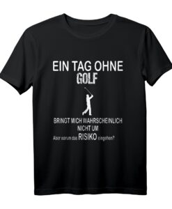 Lustiges Weihnachts- und Advent T-Shirt mit Golfmotiv - Perfektes Geschenk für Golffreunde, Familie & Freunde