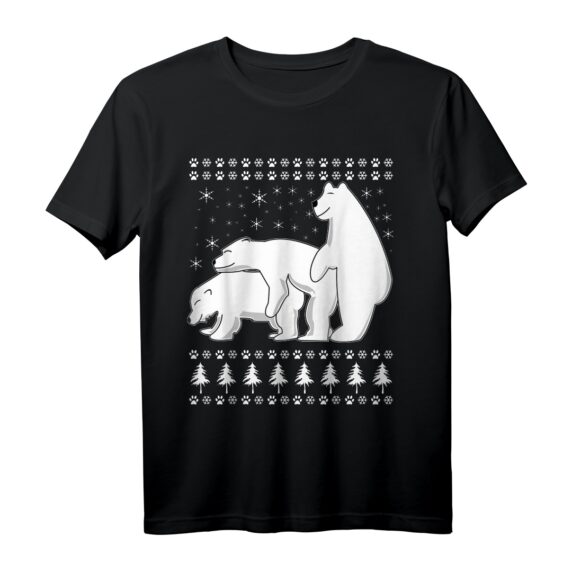 Lustiges Weihnachtsgeschenk: Perverse Bären Spaß Ugly Shirt für Männer & Frauen - Witziges T-Shirt für Freunde, Kollegen & Familie