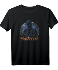 MacGyver T-Shirt - Offizielles Merchandise für Fans der Action-Serie, perfekt als Geschenk zum 40. Geburtstag oder für Sammler