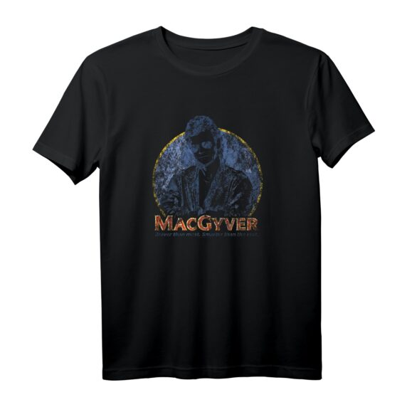 MacGyver T-Shirt - Offizielles Merchandise für Fans der Action-Serie, perfekt als Geschenk zum 40. Geburtstag oder für Sammler