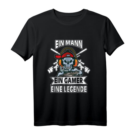 Mann Gamer Legende Weihnachts Geschenk - Lustiges Zocker T-Shirt für Herren, Jungen & Videospiel-Liebhaber