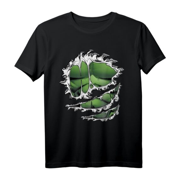 Marvel Avengers Hulk Ripped Kostüm T-Shirt - Offiziell Lizenzierte Marvel Kleidung für Fans