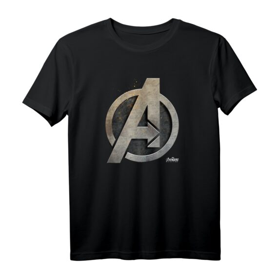 Marvel Avengers Infinity War Steel Symbol Graphic T-Shirt - Officially Licensed Marvel Fan-Shirt