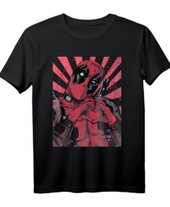 Marvel Deadpool Heart Hands T-Shirt - Offizielles Marvel Merchandise für Fans & Sammler