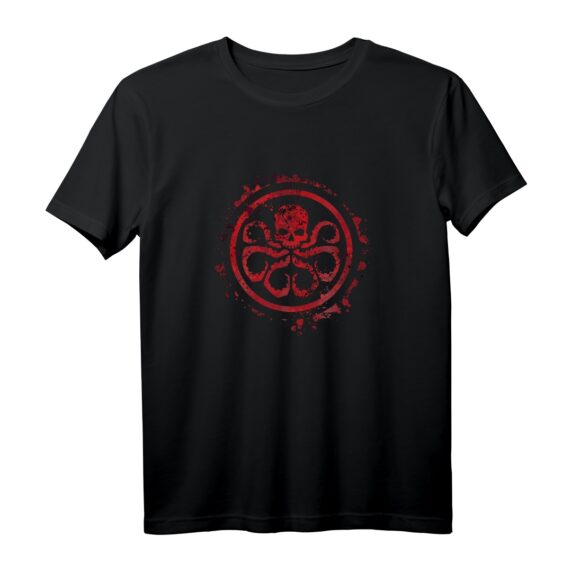Marvel Hail Hydra Logo Graphic T-Shirt - Offiziell lizenzierte Marvel Fanbekleidung