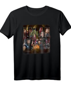 Marvel Infinity War I AM AN AVENGER Team Graphic T-Shirt - Offiziell lizenziertes Marvel Fan-Shirt für Avengers Fans