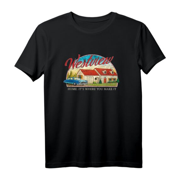 Marvel WandaVision Westview Retro T-Shirt  Offizielles Marvel Merchandise für Fans von Superhelden und Serien