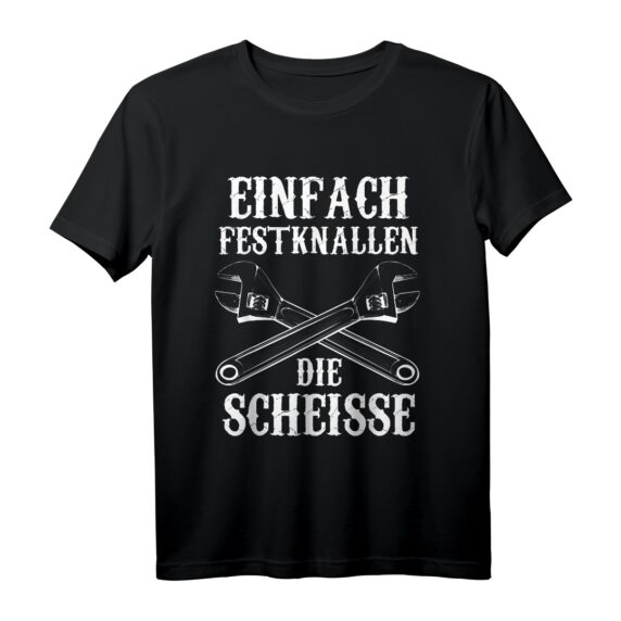 Mechaniker Schrauber Schrauben Auto Tuning KFZ Mechatroniker T-Shirt - Witziges Werkstatt Spruch für Hobby- und Profi-Mechaniker