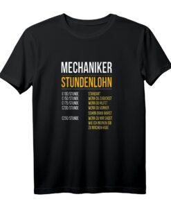Mechaniker Stundenlohn KFZ Mechatroniker Tuner Schrauber T-Shirt  Lustiges Tuning Geschenk für Autoliebhaber, Drifterinnen & Turbo Motorsport Fans