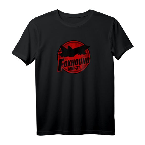 Mig-31 Foxhound T-Shirt  Perfektes Geschenk für Flugzeugfans, Modellbauer & Militäraviation-Enthusiasten zu Weihnachten & Geburtstagen