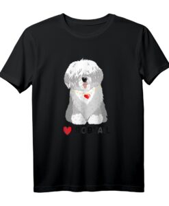 Old English Sheepdog T-Shirts  Bobtail Hunde-Shirts für Hundeliebhaber & Hunde-Mütter, Geschenkidee